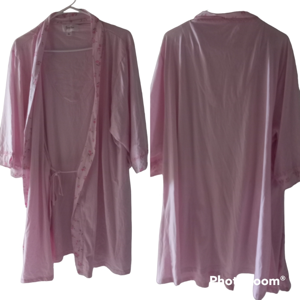 Body Touch Pink Robe sz XL